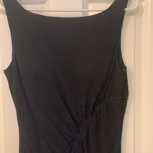 Vintage rouched sparkly cocktail dress. Perfect for holidays!